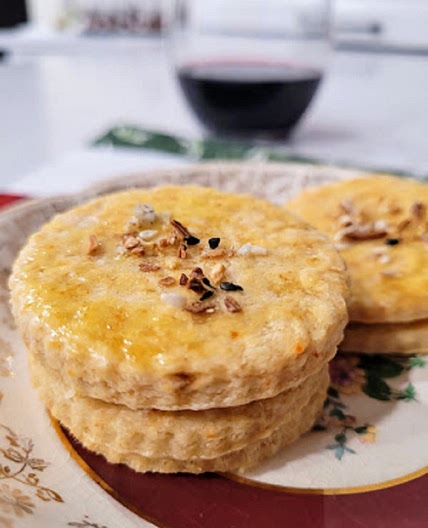 Everything Bagel Savory Cookies