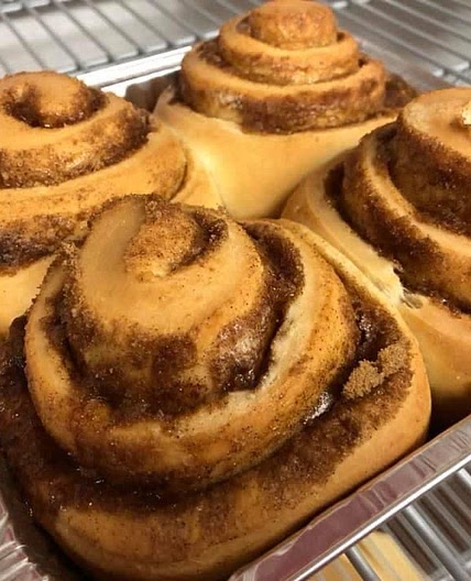 Wild Flour Kolache’s Cinnamon Rolls