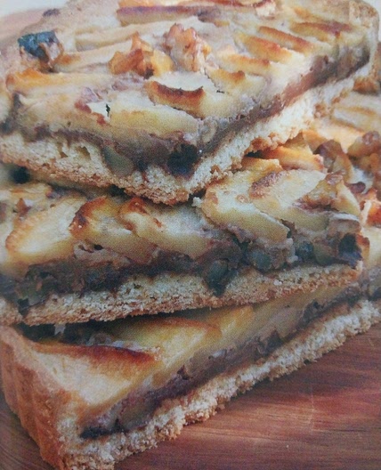 Tarte aux pommes chocolat
