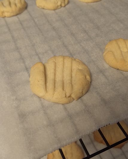 Almond Flour Shortbread Cookies (GF)