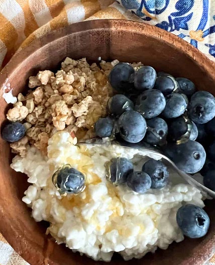 Breakfast Cottage cheese bowl