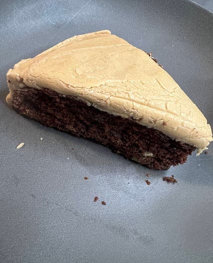 Applesauce Cake with Caramel Icing