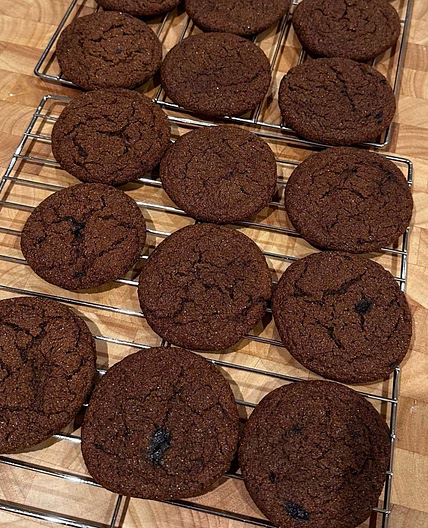 Gingerbread Latte Cookies