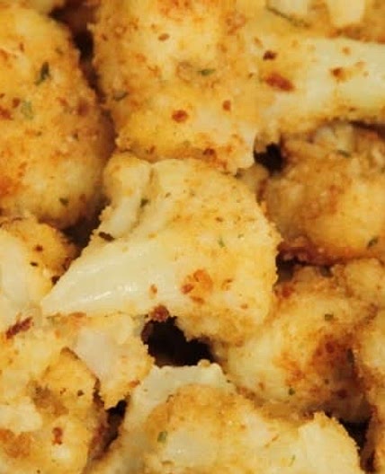 Breaded Baked Broccoli or Cauliflower 