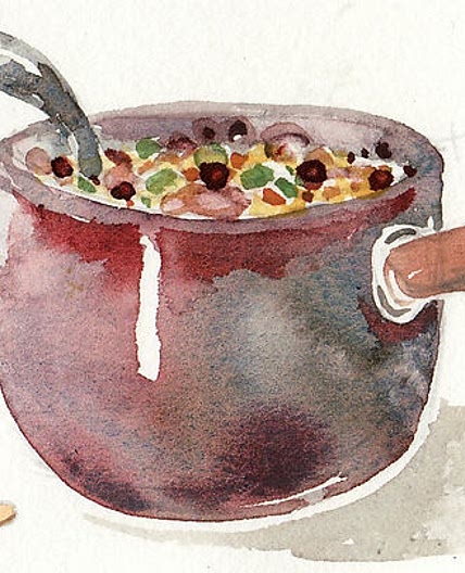 LENTIL SOUP WITH RABBIT | Elisabethluard