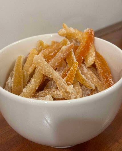Candied peels 
