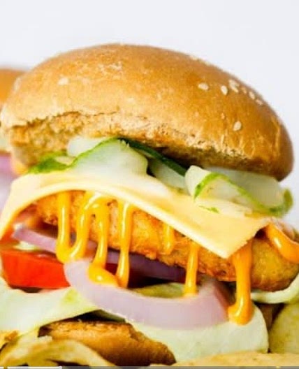 Hashbrown burger