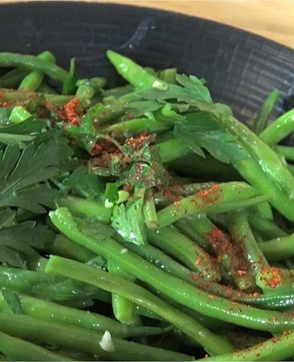 Haricots verts au beurre