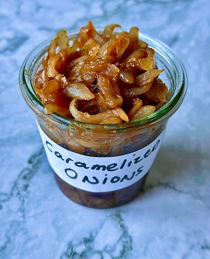 Quick Caramelized Onions 