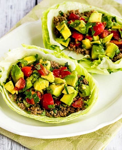 Turkey and Avocado Lettuce Wraps