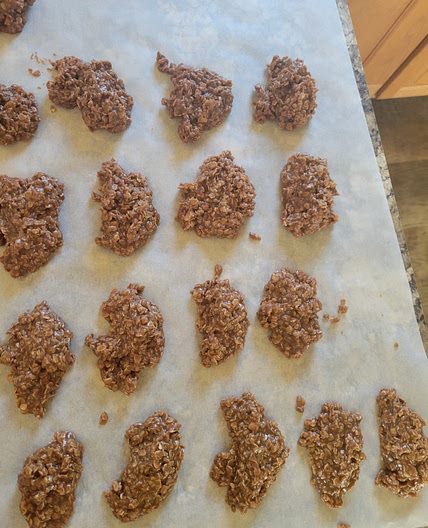 Dad's famous cookies