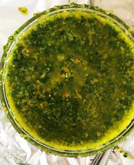 Basil and Sweet Pepper Pesto