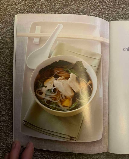 chicken soup with choy sum