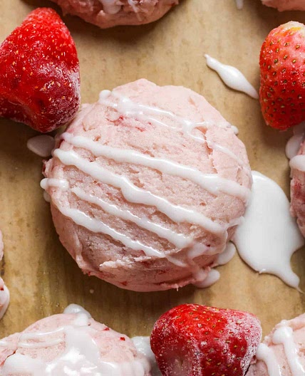 Strawberry Cookies
