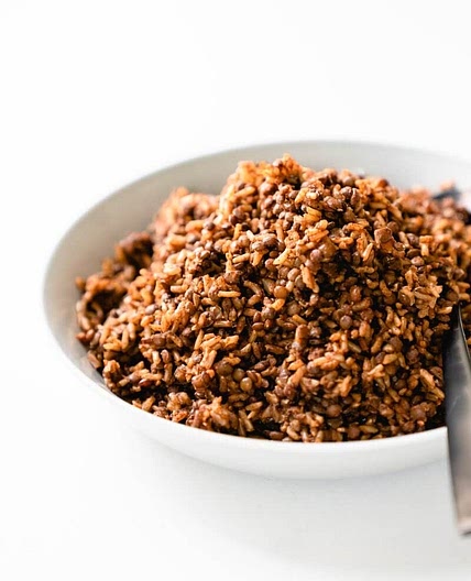 Smoky Instant Pot Lentils and Rice