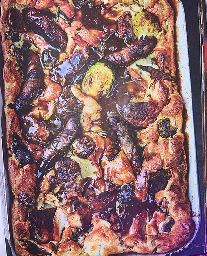 Leftover Toad in the hole 