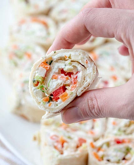Veggie Wrap Pizzas