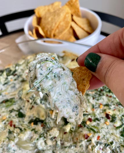 Spinach artichoke dip