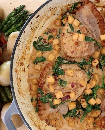 Creamy Pork Chops