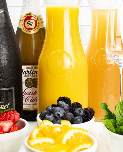 Easy Mimosa Bar