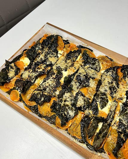 Sformato patate dolci e cavolo nero ❤️