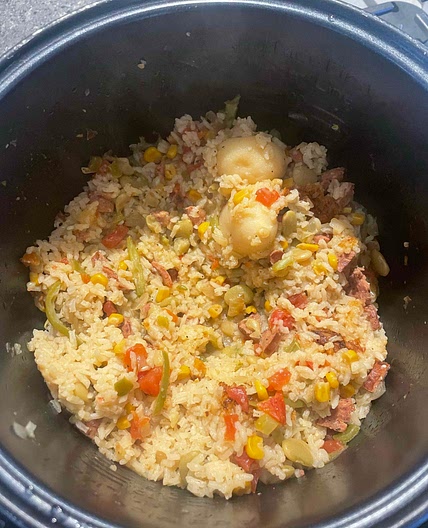 ScoFo’s rice cooker hoppin John 