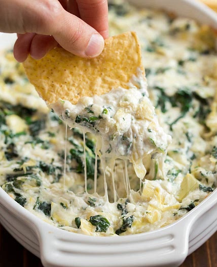 Baked Artichoke-Spinach Dip