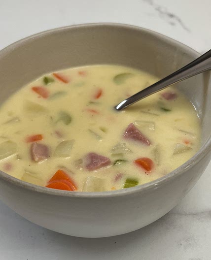 Ham and Potato Soup -