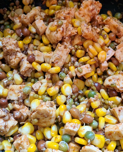 High protein sprouts salad
