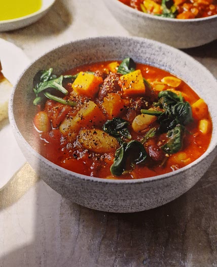 Spicy bean stew