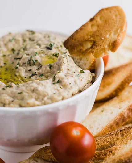 EASY ROASTED EGGPLANT DIP
