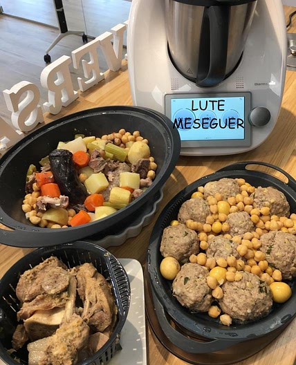 COCIDO CON PELOTAS CON Thermomix®