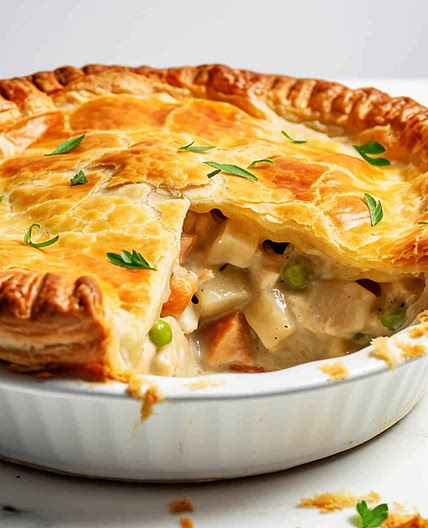 Vegan Chicken Pot Pie