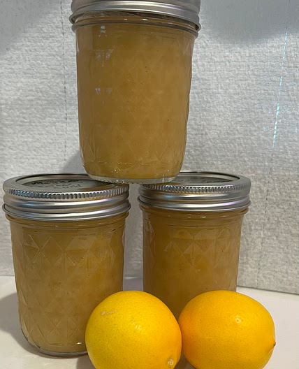 Lemon Curd w/ vanilla