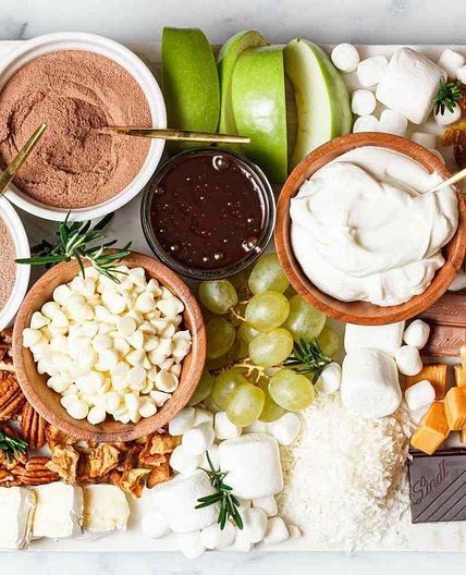 This Hot Chocolate "Charcuterie" Board Will Warm Up Your Winter in the Most Delightful Way