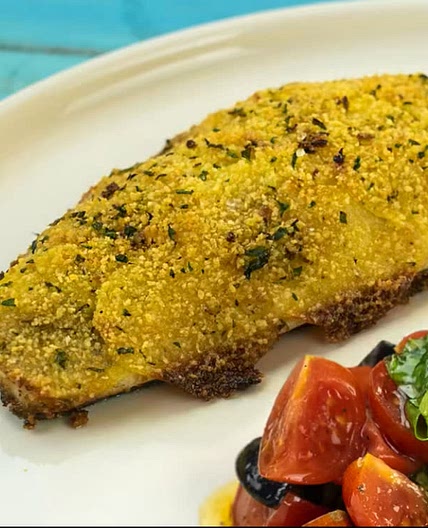 Branzino in crosta di patate
