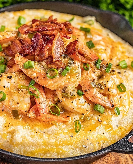 Shrimp and Grits, Crooks Corner Style