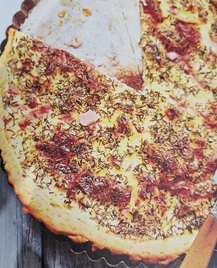 Quiche au thym