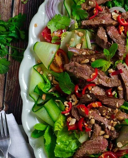 Easy Thai Beef Salad