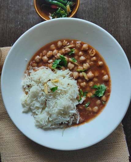 Punjabi Chana Masala Recipe | Indian Chickpea Curry | Healthy Chole Curry Masala