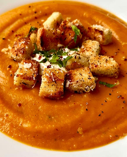 Spicy Roast Butternut Soup