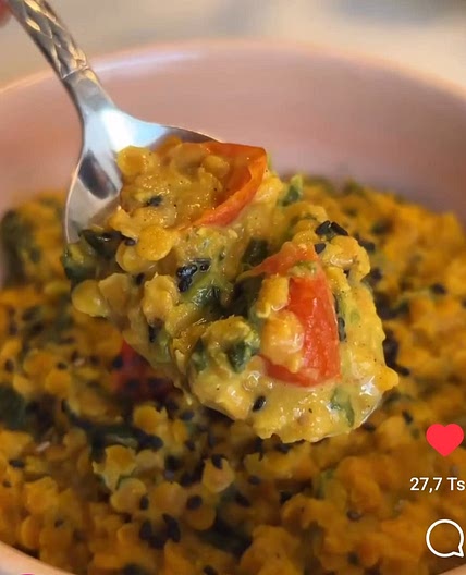 15-Minuten Linsen-Curry