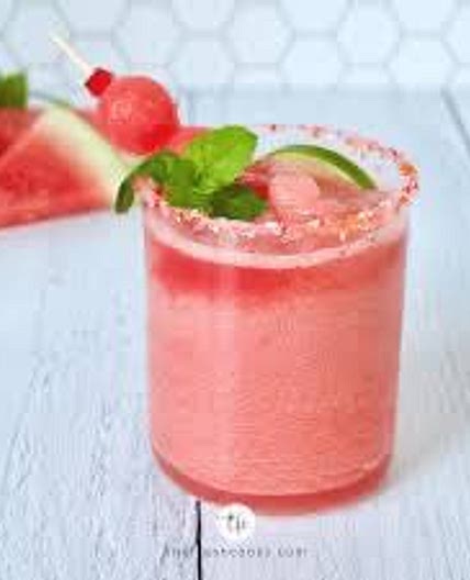 Watermelon jolly rancher slushy