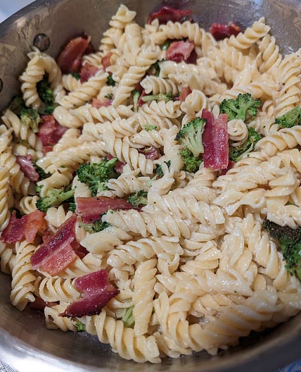 Bacon Broccoli Pasta