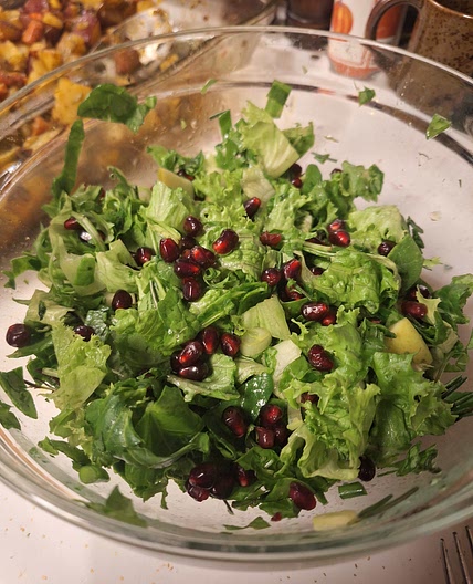 Arugula Pomegranate Salad