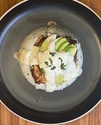 Cilantro Lime Chicken Rice Bowl