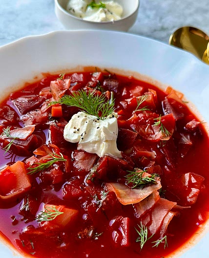 Plant based Borscht 