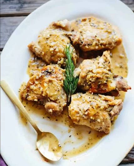 Roman chicken cacciatore
