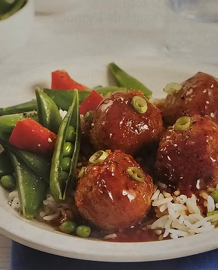 Boulettes de tofu et champignons