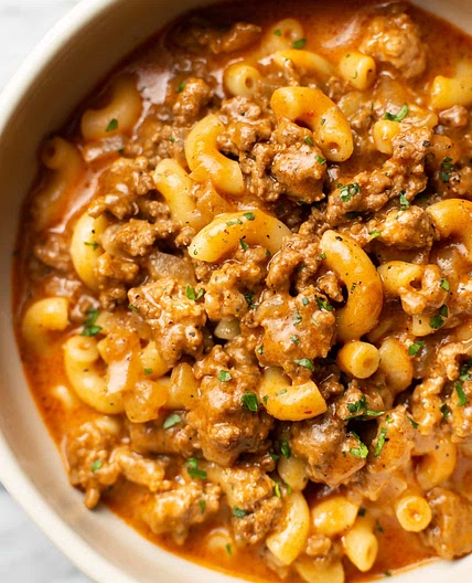 High Protein Hamburger Helper